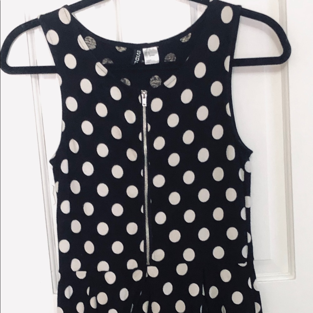 ‘🎈3 for $20’ Black and White Polka Dot Dress